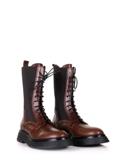 Stivaletto Carol Elastico In Pelle