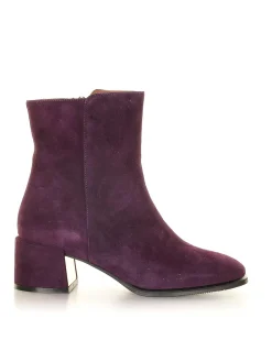 Stivaletto in camoscio Viola