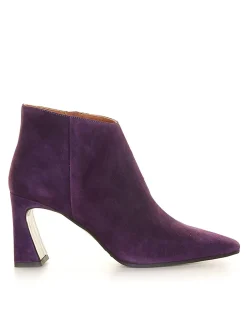 Stivaletto in camoscio Viola