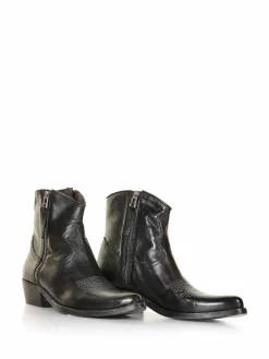 Stivaletto Texano Low Nero