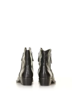 Stivaletto Texano Low Nero