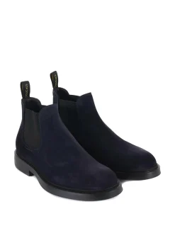 Stivali caviglia in pelle scamosciata doucals