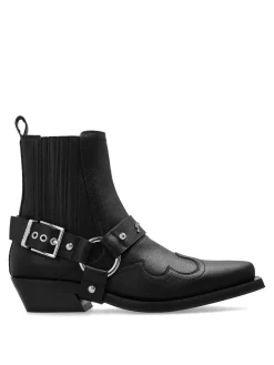 Stivali Chelsea in pelle western