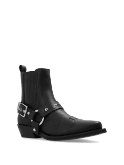 Stivali Chelsea in pelle western