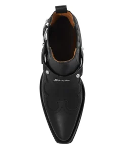 Stivali Chelsea in pelle western