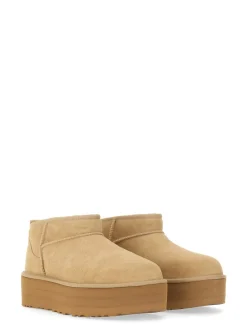 Stivali classic ultra mini con platform