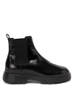 stivali di pelle `h629`