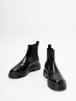 stivali di pelle `h629`