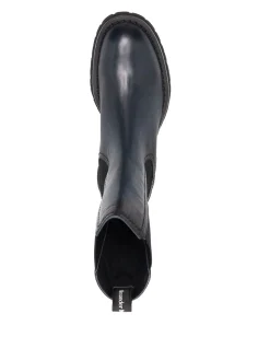 Stivali in pelle elasticizzata