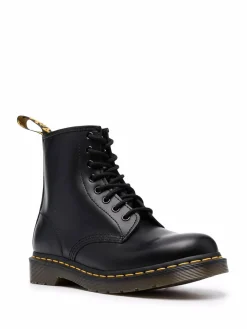 Stivali in pelle nera