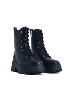 Stivali in pelle nera Blake