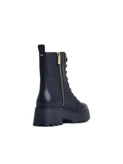 Stivali in pelle nera Blake