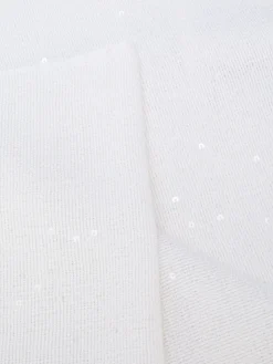 Stola in cashmere con paillettes