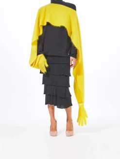 Stola Mohair Con Guanti