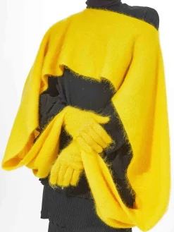 Stola Mohair Con Guanti