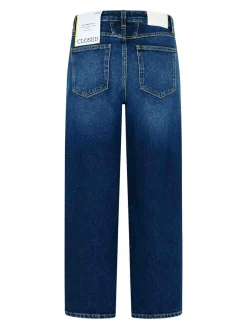 Stover- jeans di cotone blu