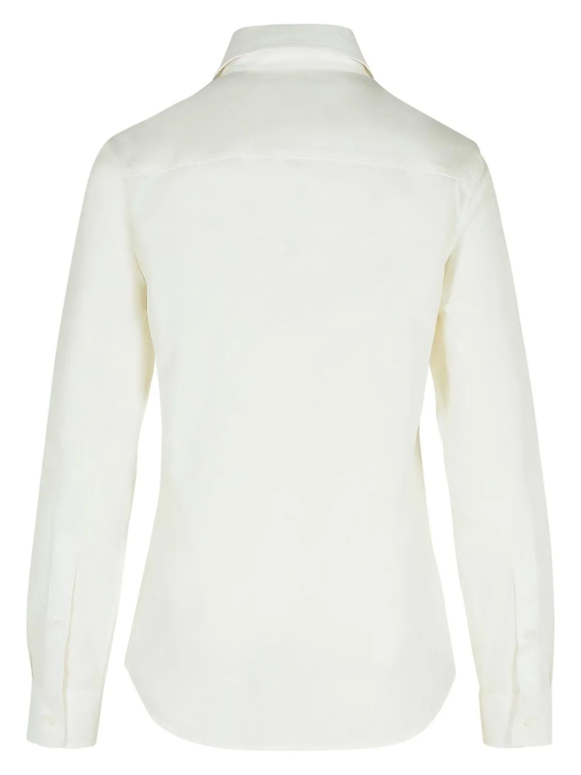 String White Cotton Shirt