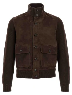 Suede Blouson