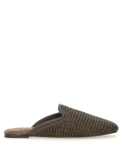 Techno Raffia Slipper