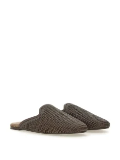 Techno Raffia Slipper