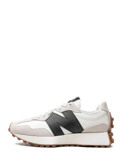 Tela e sneaker in pelle scamosciata in bianco