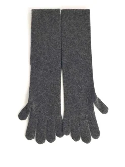 Timor Grey Cashmere Gloves