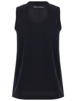 Top canotta di maglia logo