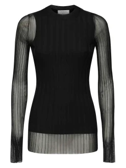 Top in maglia allungata