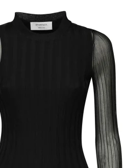 Top in maglia allungata