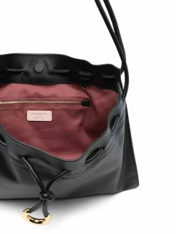 TOTE BAG ISABELA in pelle nera