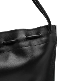 TOTE BAG ISABELA in pelle nera