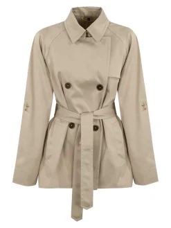 Trench Coat in Poplin tecnico