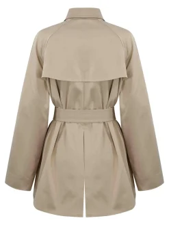 Trench Coat in Poplin tecnico