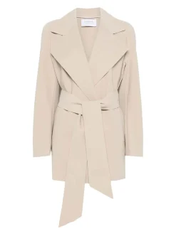 Trench Corto Con Cintura