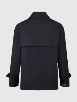 Trench Corto in Twill Antigoccia