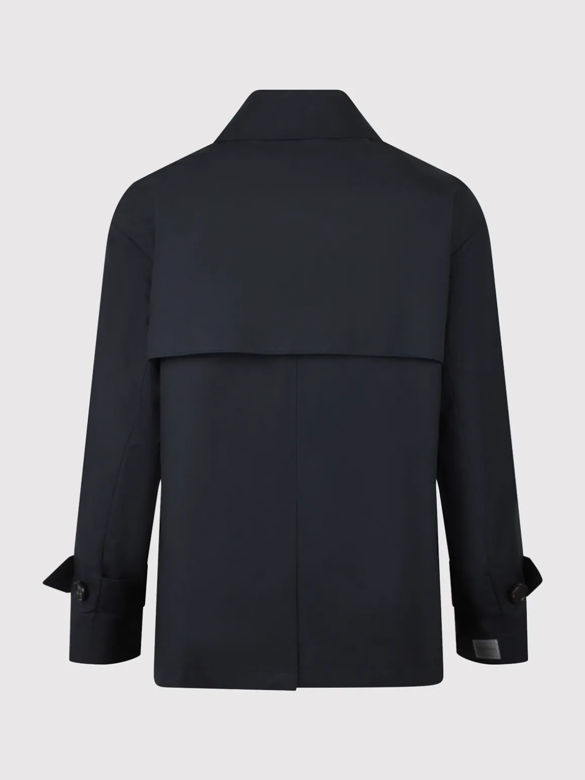Trench Corto in Twill Antigoccia
