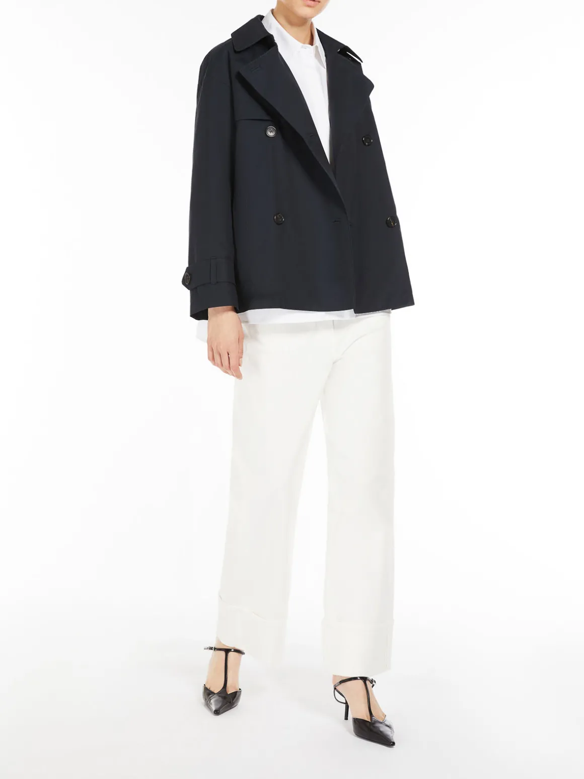 Trench corto Zeno in twill idoneo