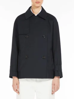 Trench corto Zeno in twill idoneo