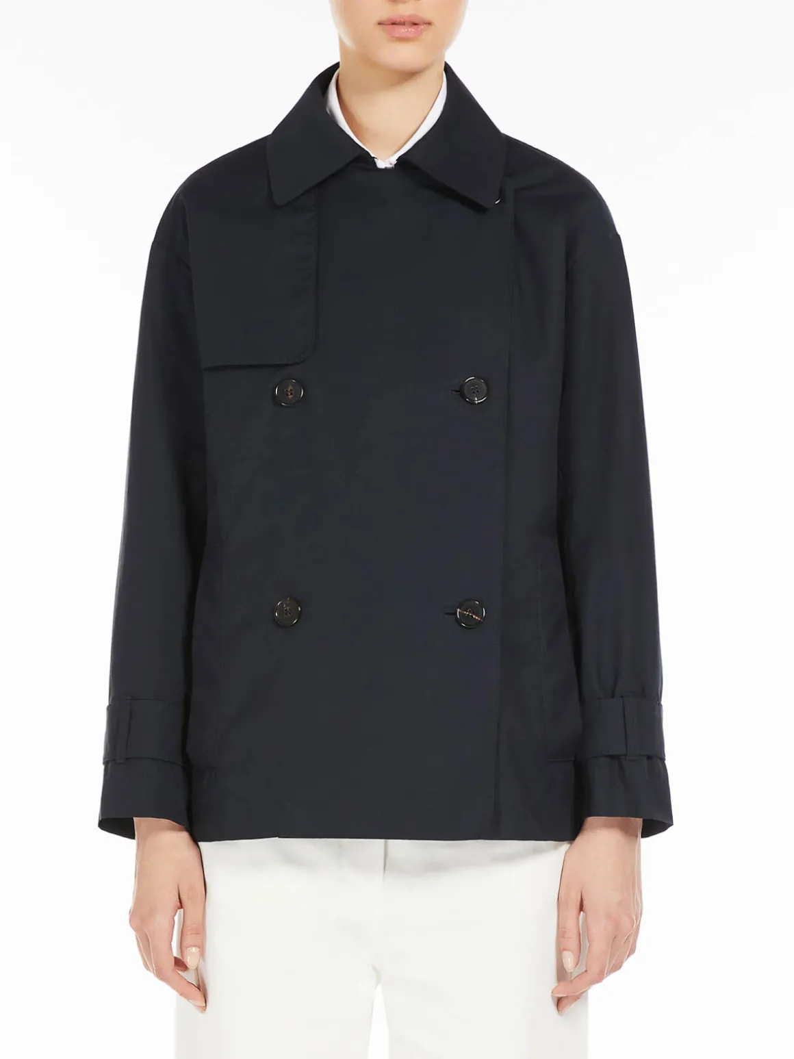 Trench corto Zeno in twill idoneo