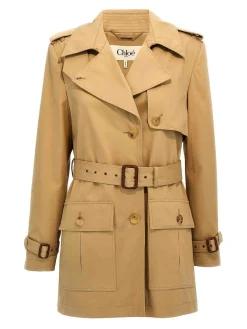 Trench di cotone