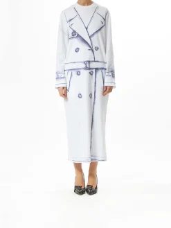 Trompe Loeil Trench Vestito