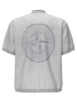 T-shirt con filo bicolore