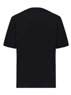 T-shirt in cotone e seta
