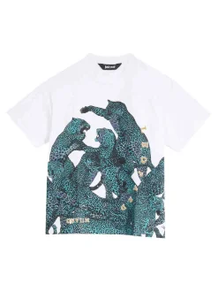T-shirt a leopardo completo