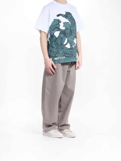 T-shirt a leopardo completo