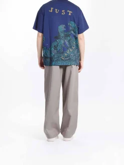 T-shirt a leopardo completo