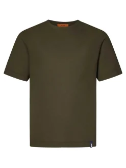 T-shirt a maniche corte verde militare