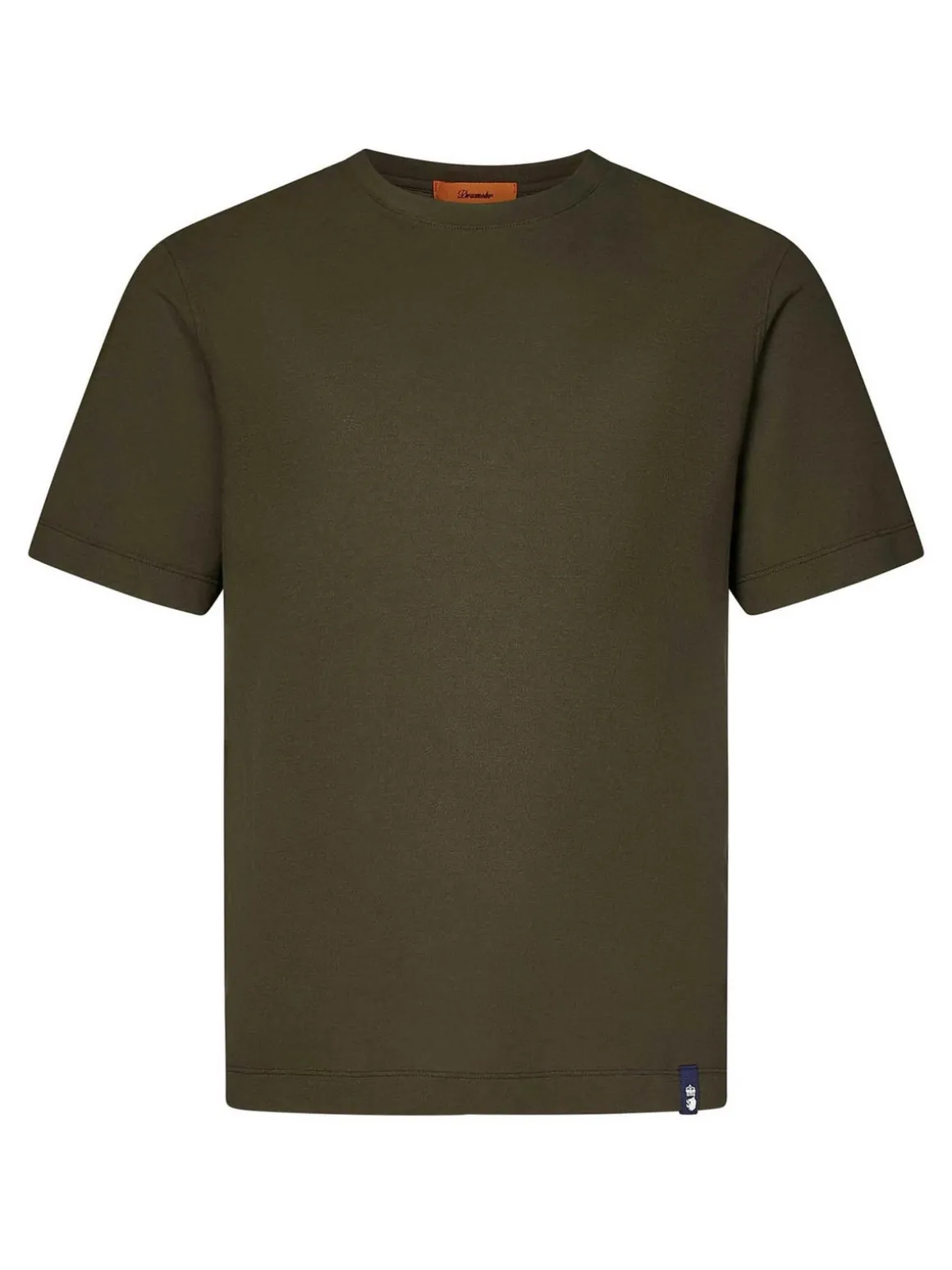 T-shirt a maniche corte verde militare