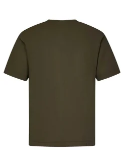 T-shirt a maniche corte verde militare