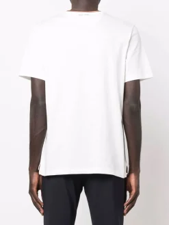 T-shirt a trim di contrasto